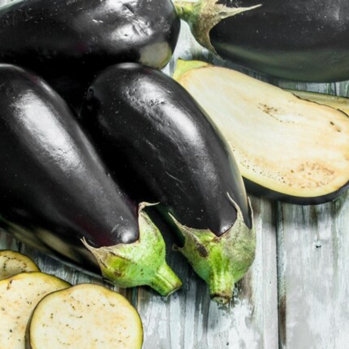 Black Beauty Eggplant Heirloom Seeds - Imperial Black Beauty, High Yield, Container Garden, Community Garden, Open Pollinated, Non-GMO