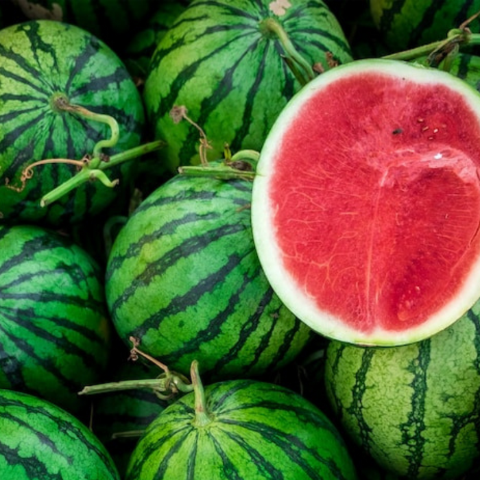 Crimson Sweet Watermelon Heirloom Seeds - Open Pollinated, Non GMO