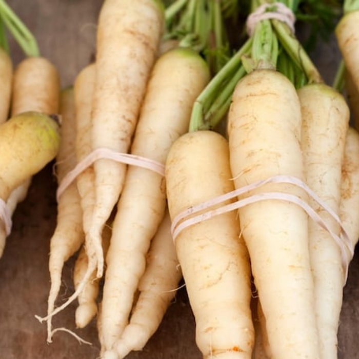 Lunar White Carrot Seeds - Heirloom, Organic, Non-GMO