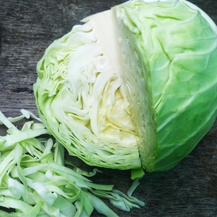 Cabbage Seeds - Heirloom Seeds, Microgreens, Sprouting Seeds, Sauerkraut, Coleslaw, Open Pollinated, Non-GMO