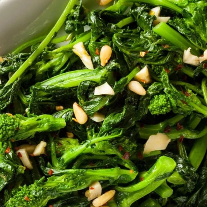 Broccoli Raab Rapini Seeds - Heirloom Seeds, Microgreens, Sprouting Seeds, Stir-Fry, Asparagus, Open Pollinated, Non-GMO